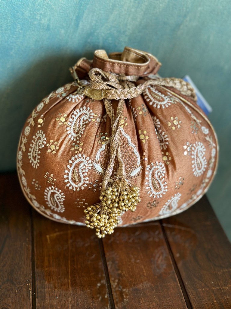 Pure Tussar Silk Potli