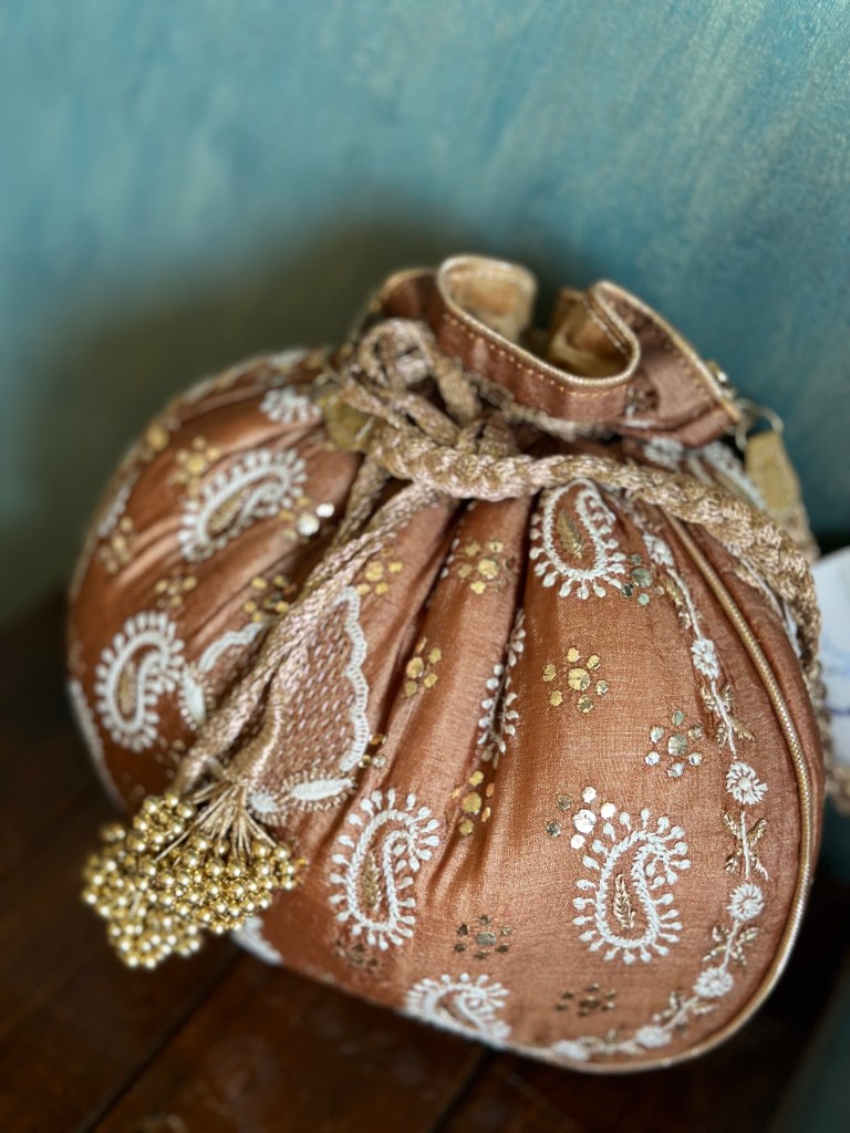 Pure Tussar Silk Potli