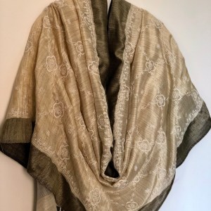 chikankari silk dupatta-traditional party wear