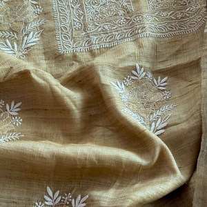 Pure Ghicha Silk Kurta Dupatta Fabric - Image 2