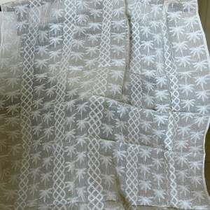 Chetwode pure cotton Kota chikankari Tepchi work Chikankari dupatta