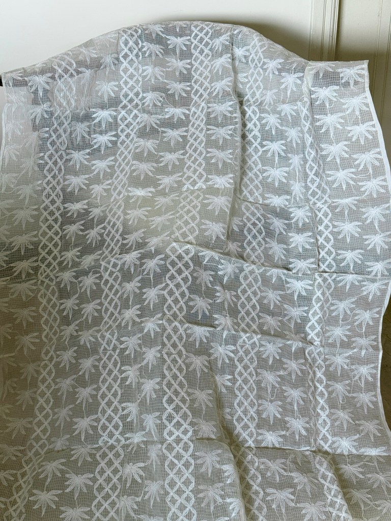 Chetwode pure cotton Kota chikankari Tepchi work Chikankari dupatta